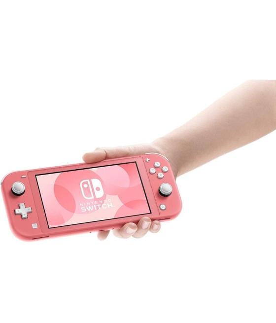 Nintendo switch lite coral