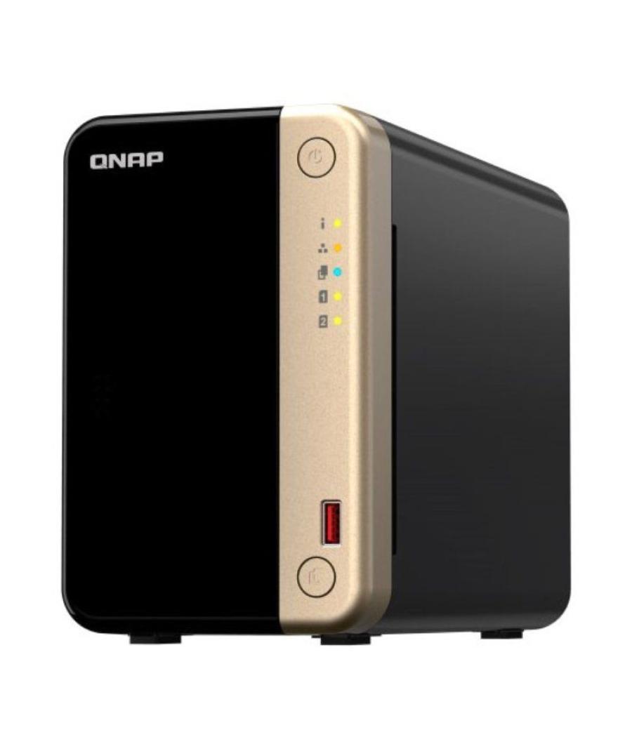 Nas qnap ts-264-8g/ 2 bahías 3.5'- 2.5'/ 8gb/ formato torre