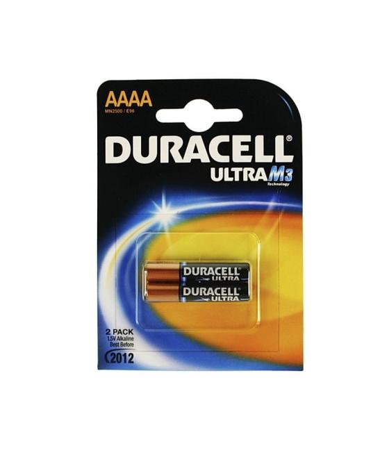 Pack de 2 pilas aaaa duracell ultra mx2500/ 1.5v/ alcalinas