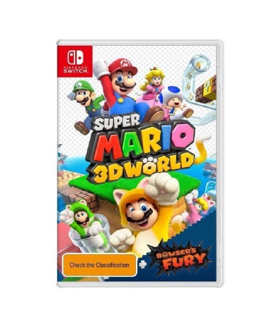 Juego para consola nintendo switch super mario 3d world + bowsers fury