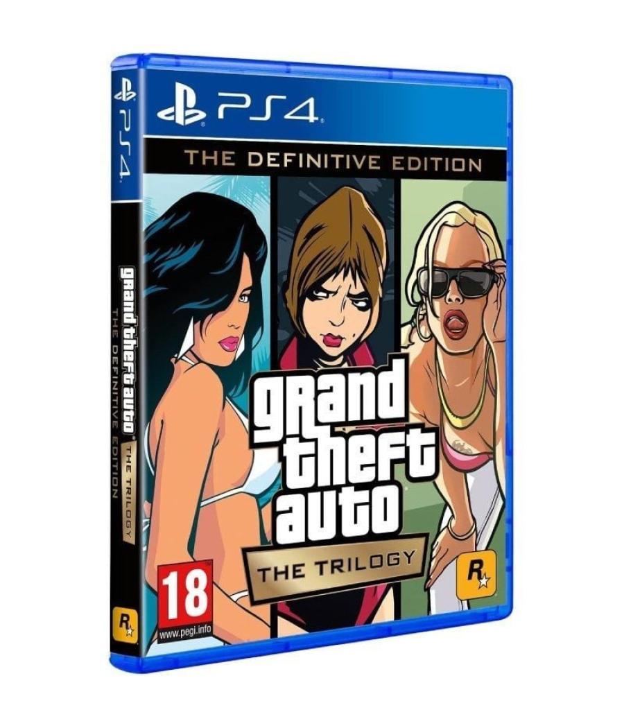 Juego para consola sony ps4 grand theft auto the trilogy - the definitive edition