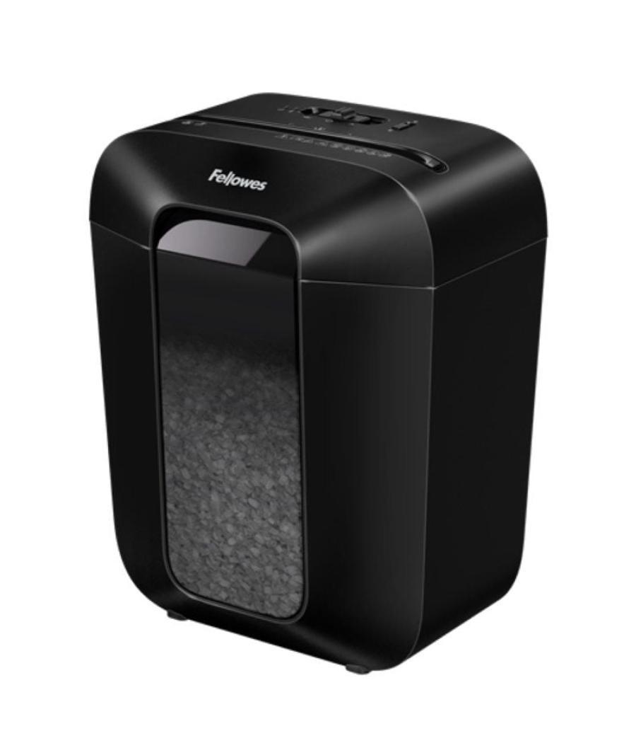 Destructora fellowes lx41/ minicorte de 4 x 12mm/ negra