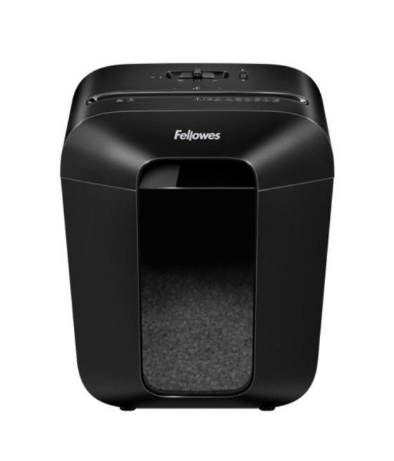 Destructora fellowes lx41/ minicorte de 4 x 12mm/ negra