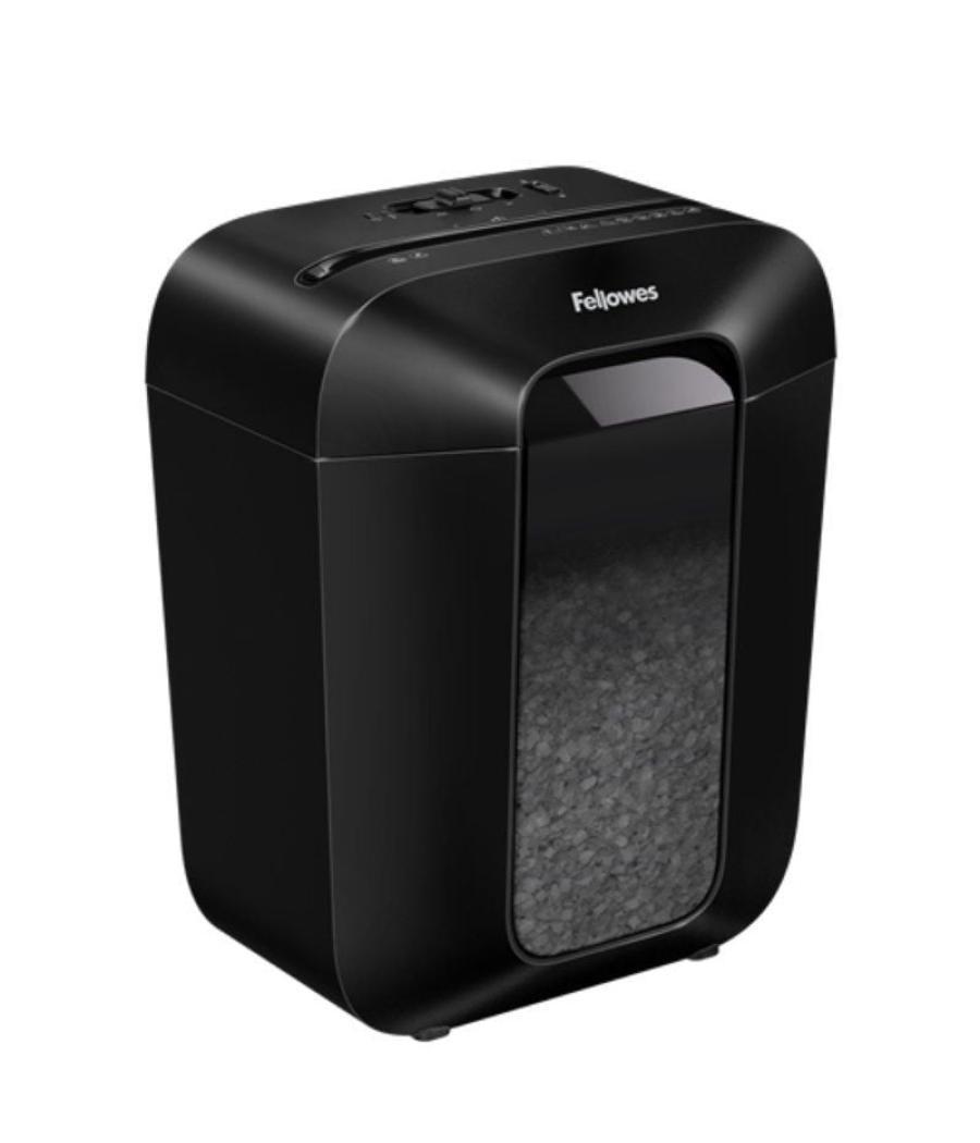Destructora fellowes lx41/ minicorte de 4 x 12mm/ negra