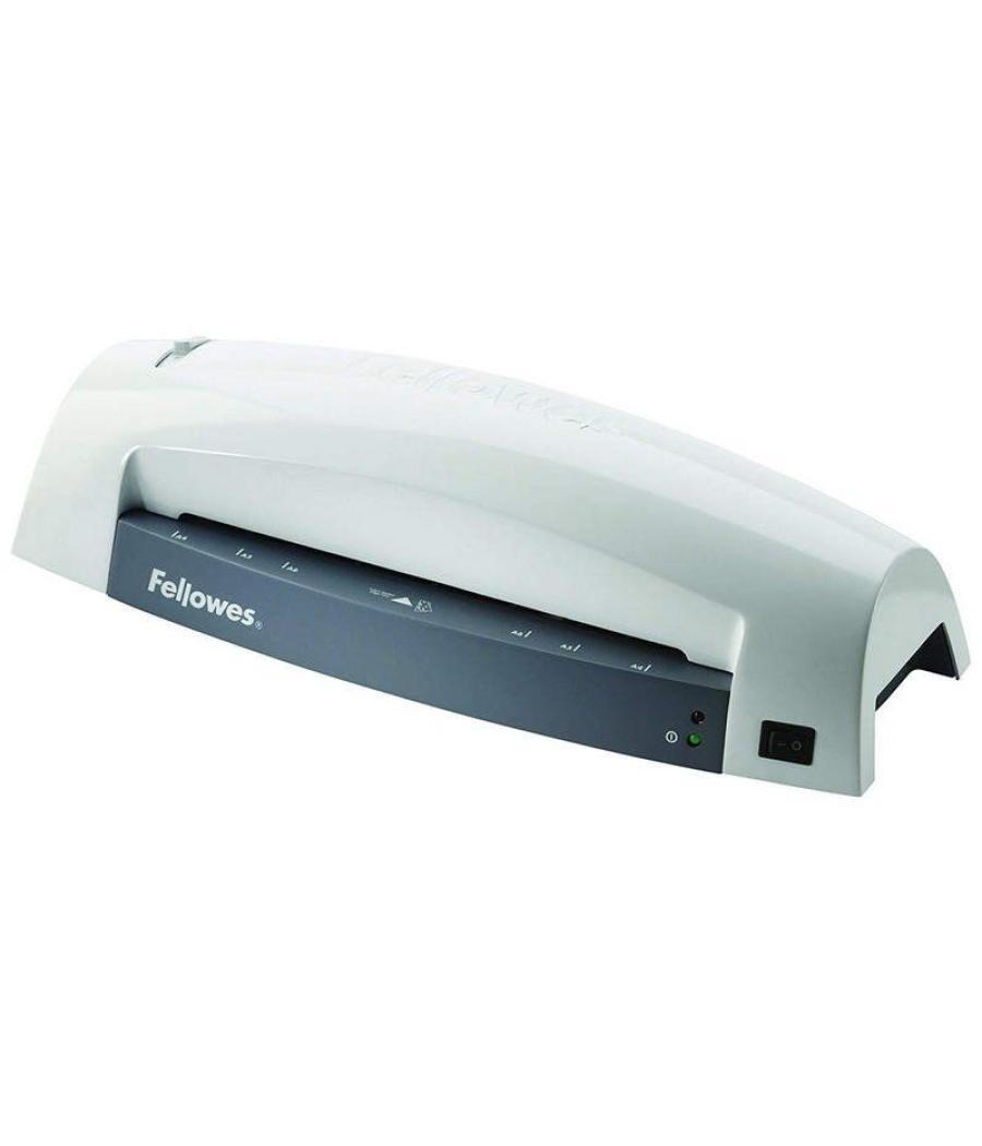 Plastificadora fellowes lunar a3 5716701/ hasta a3 y 80-125 micras/ blanca y negra