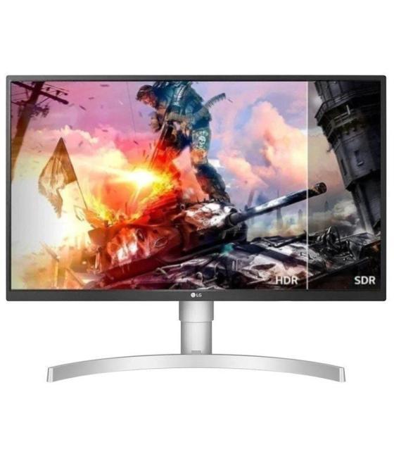 Monitor gaming polivalente lg 27ul550p-w 27'/ 4k/ 5ms/ 60hz/ ips/ plata