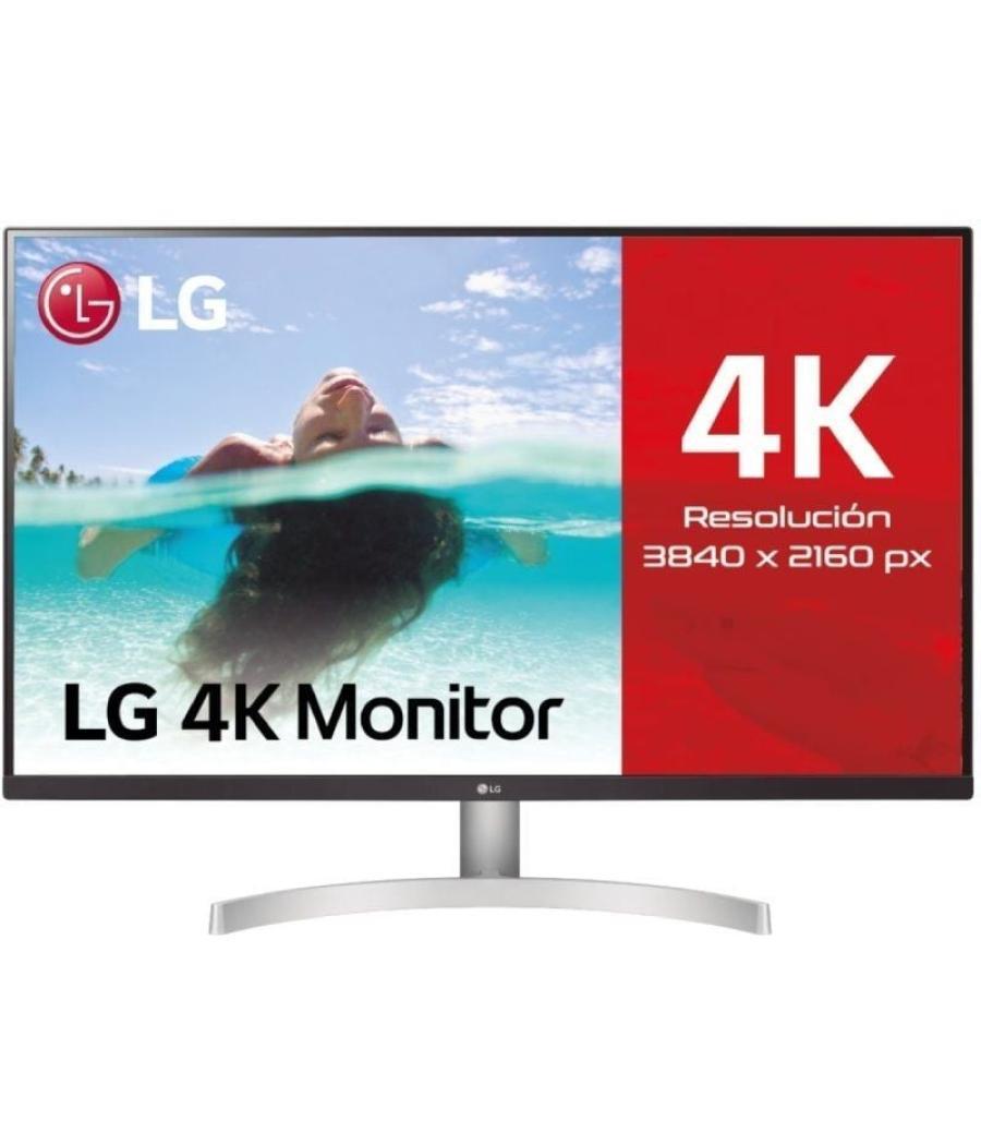Monitor profesional lg ultrafine 32un500p-w 31.5'/ 4k/ multimedia/ blanco