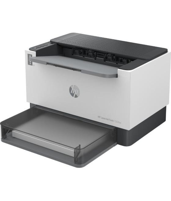 Impresora recargable láser monocromo hp laserjet tank 1504w wifi/ blanca