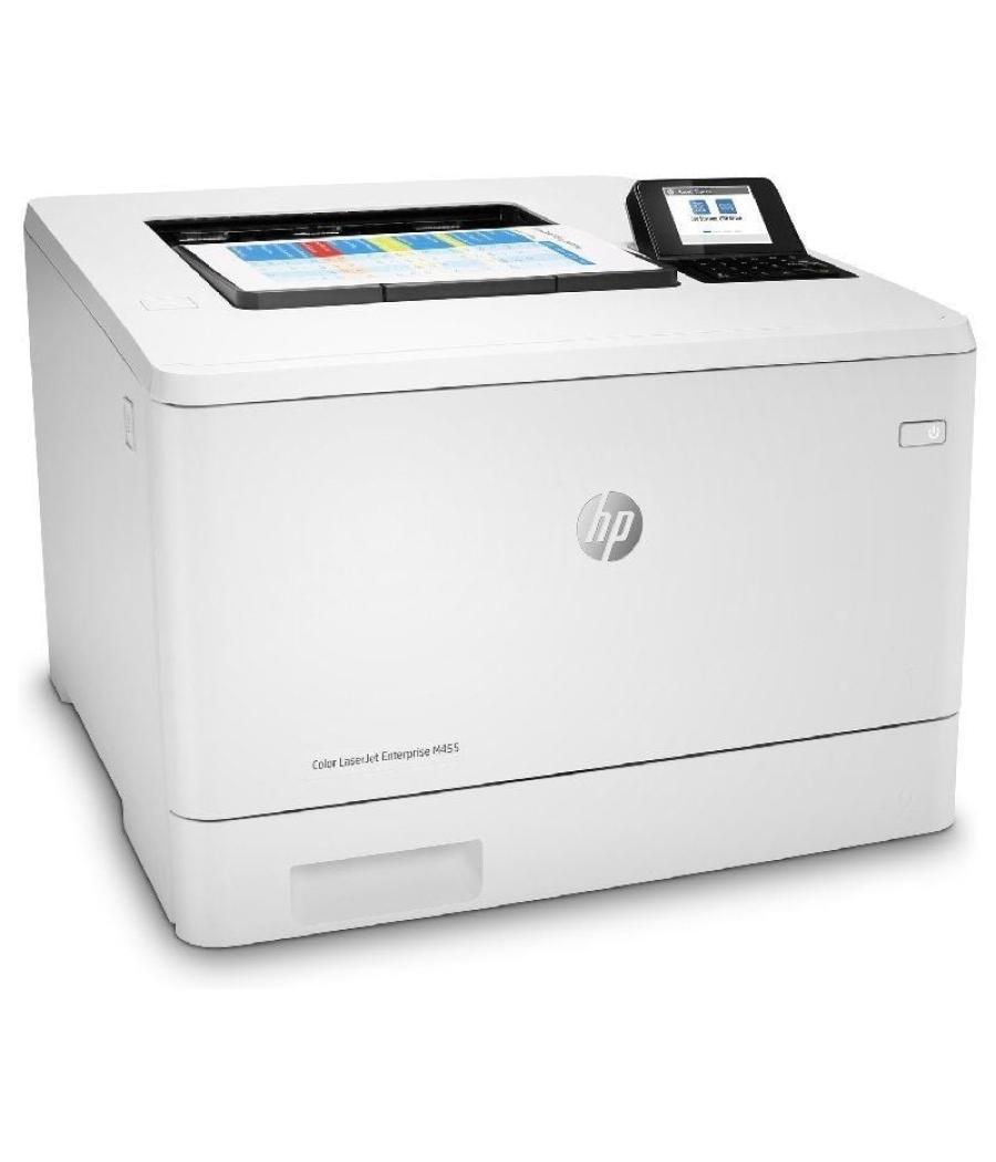 Impresora láser color hp laserjet enterprise m455dn dúplex/ blanca