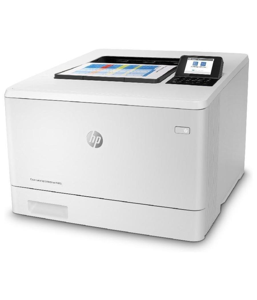 Impresora láser color hp laserjet enterprise m455dn dúplex/ blanca