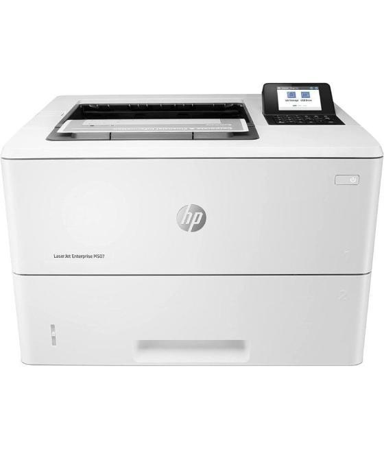 Impresora láser monocromo hp laserjet enterprise m507dn dúplex/ blanca