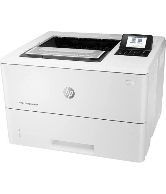 Impresora láser monocromo hp laserjet enterprise m507dn dúplex/ blanca