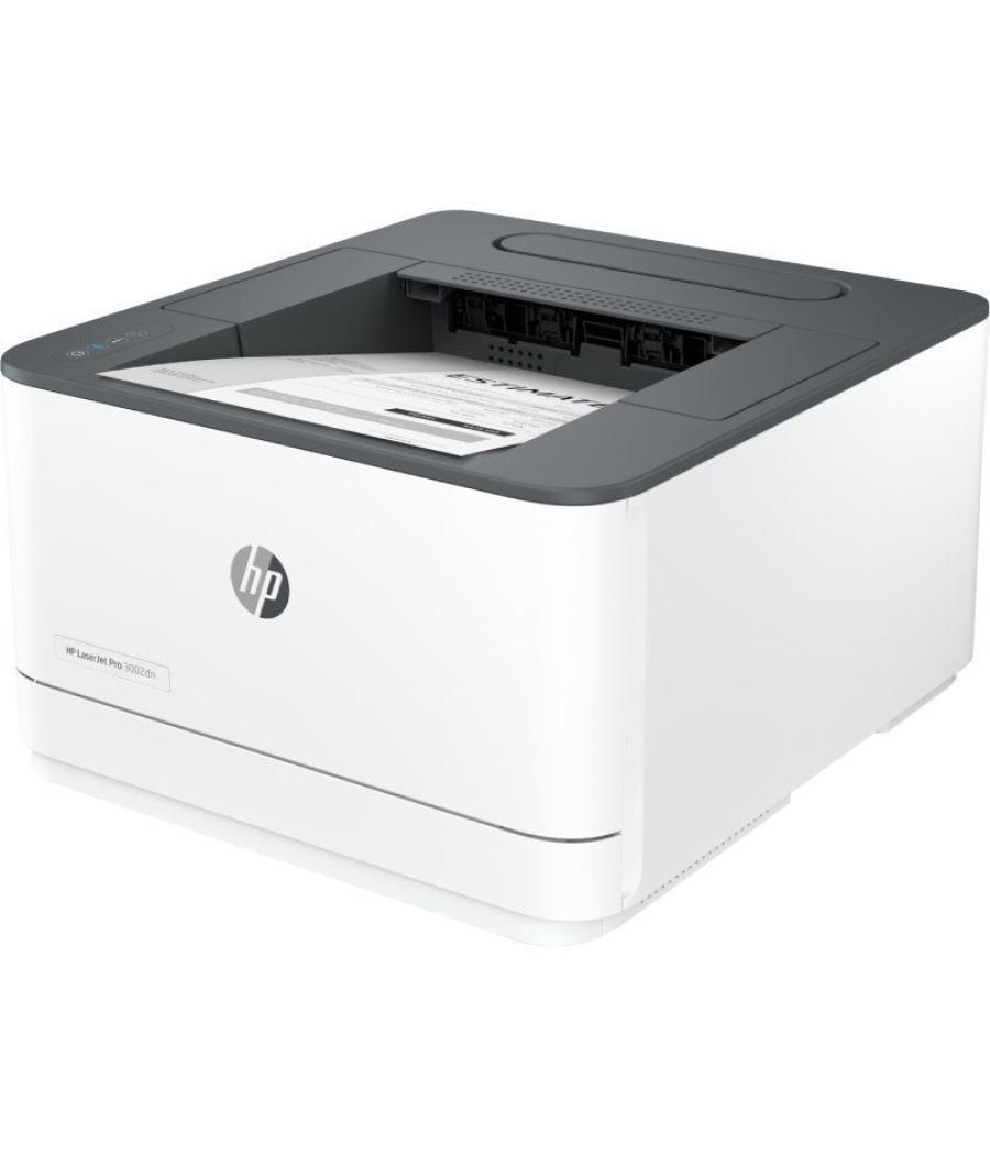 Impresora láser monocromo hp laserjet pro 3002dn/ dúplex/ blanca