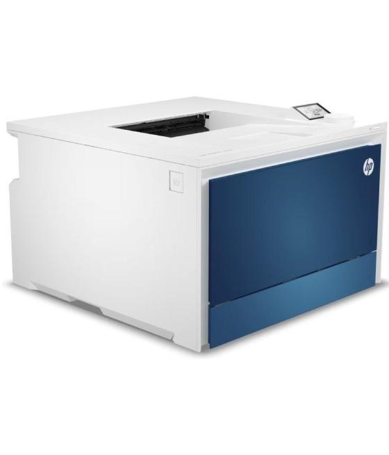 Impresora láser color hp laserjet pro 4202dn dúplex/ blanca y azul