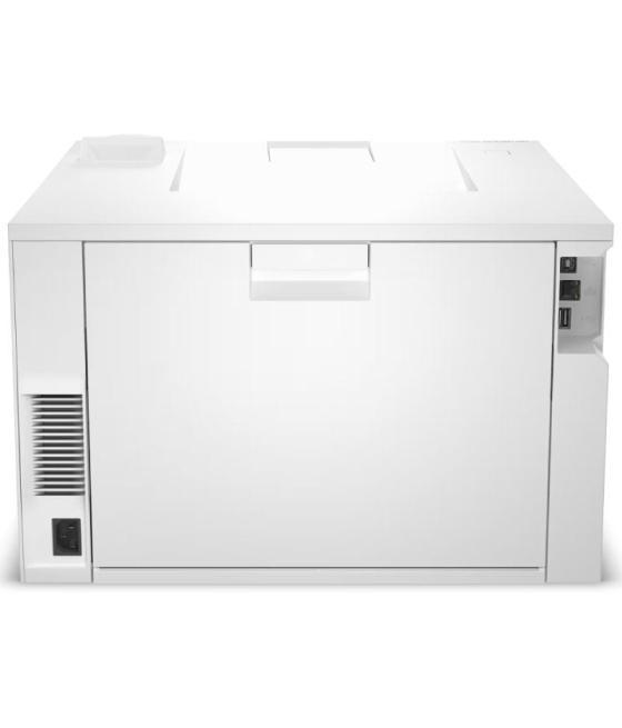 Impresora láser color hp laserjet pro 4202dn dúplex/ blanca y azul