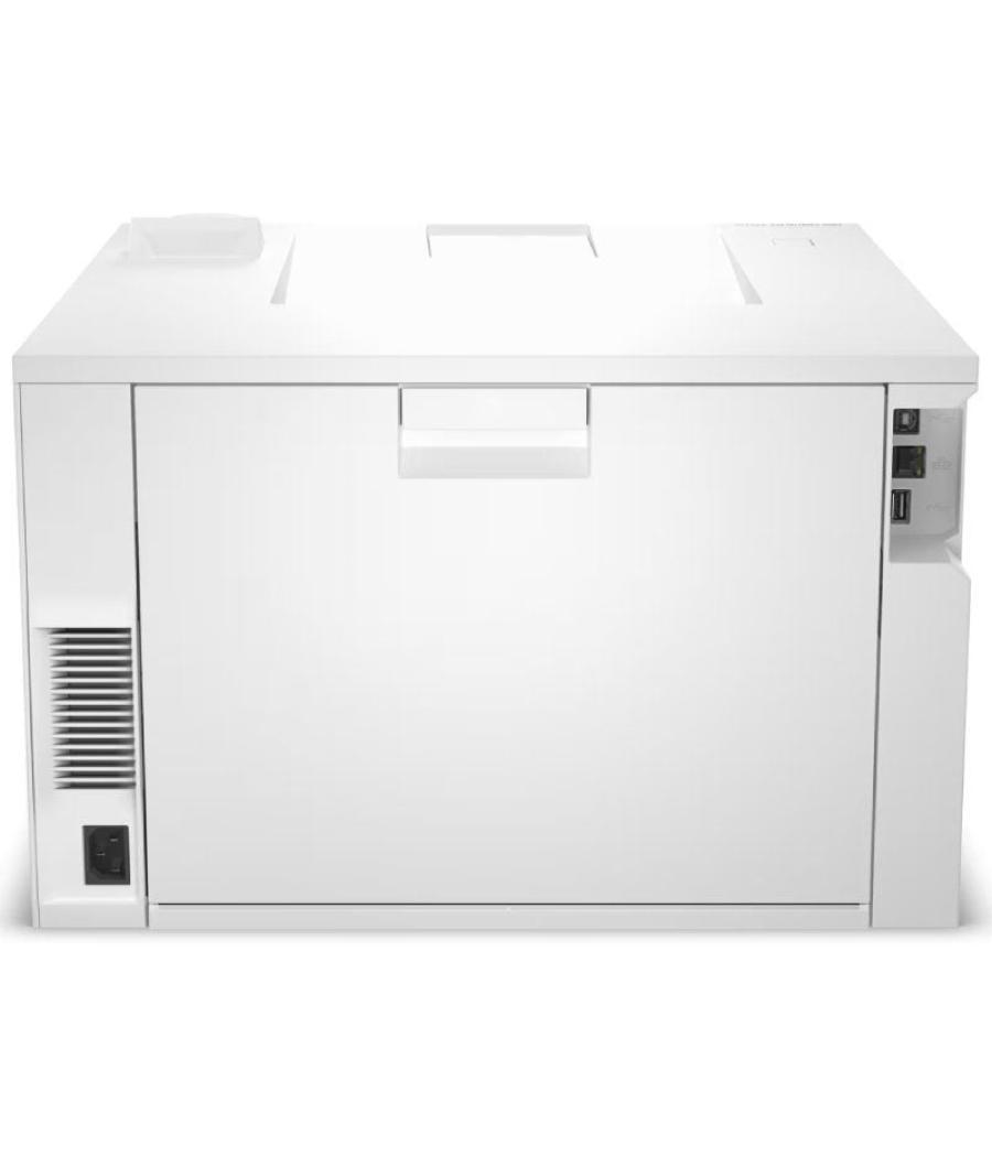 Impresora láser color hp laserjet pro 4202dn dúplex/ blanca y azul