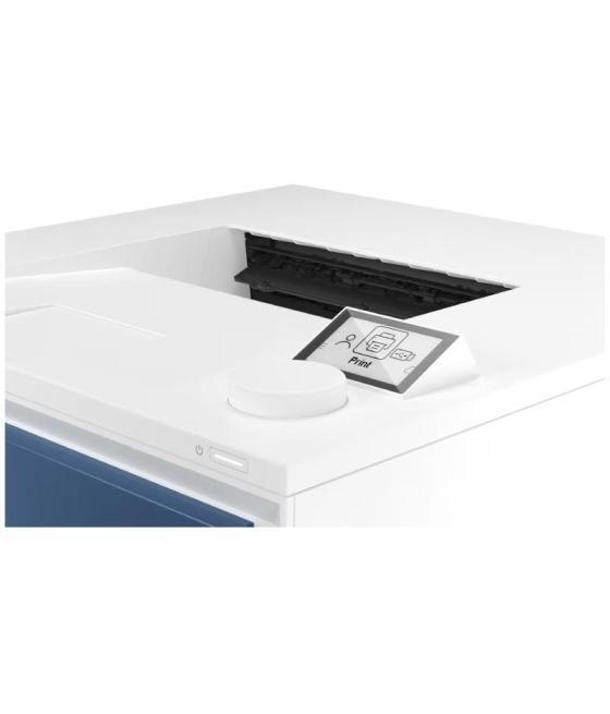 Impresora láser color hp laserjet pro 4202dn dúplex/ blanca y azul