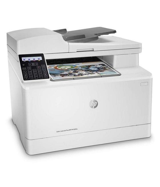 Multifunción láser color hp láserjet pro m183fw wifi/ fax/ blanca