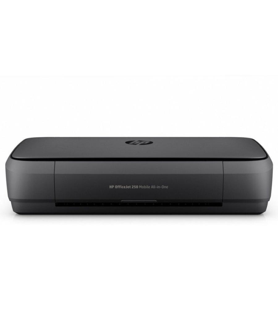 Multifunción portátil hp officejet 250 mobile aio wifi/ negra
