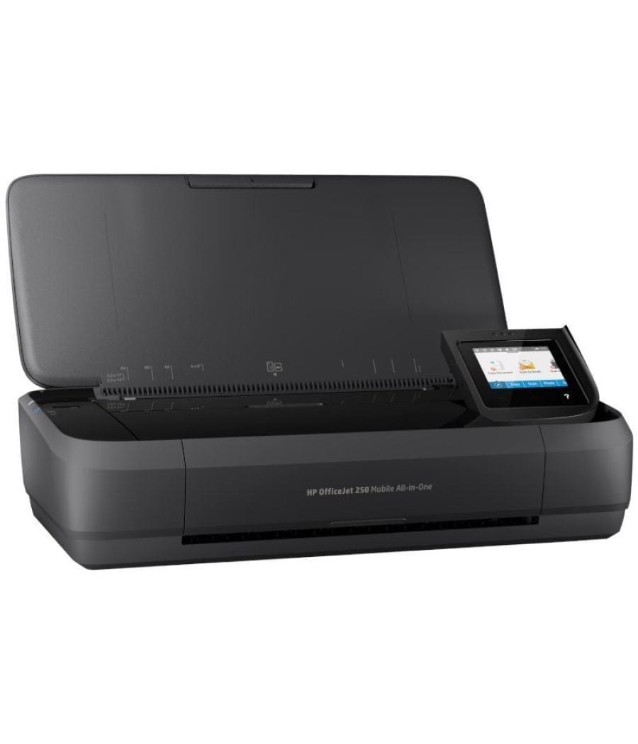 Multifunción portátil hp officejet 250 mobile aio wifi/ negra