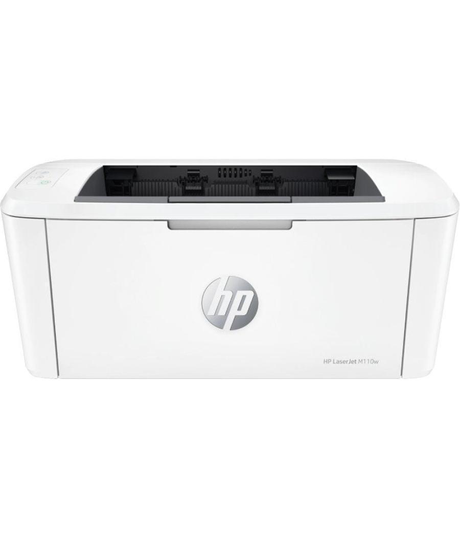 Impresora láser monocromo hp laserjet m110w/ wifi/ blanca