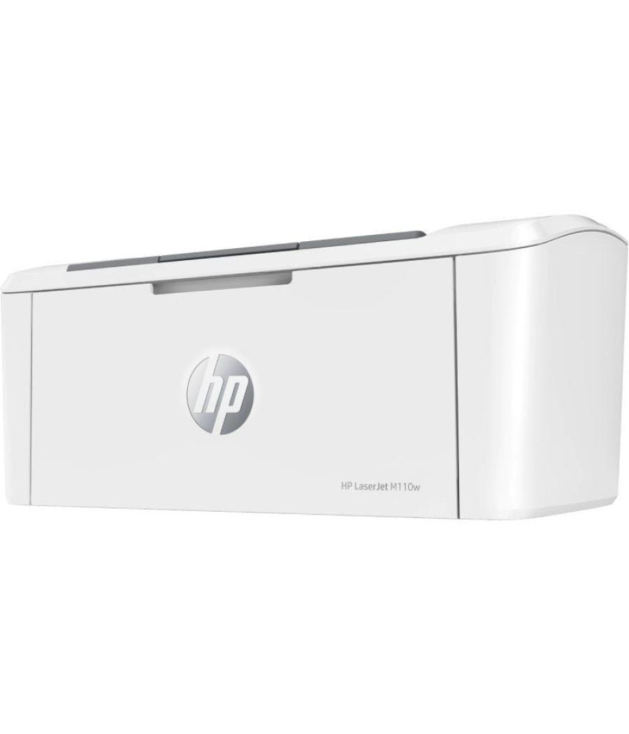 Impresora láser monocromo hp laserjet m110w/ wifi/ blanca
