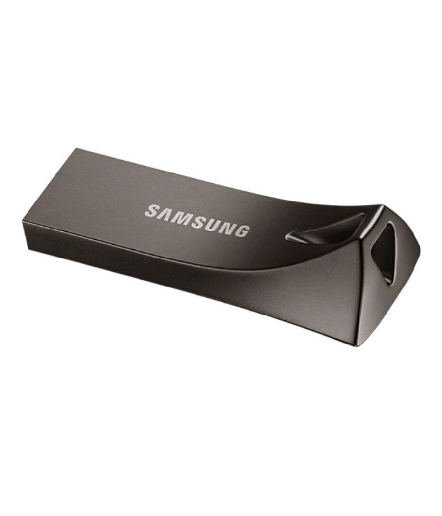 Pendrive 128gb samsung bar titan gray plus usb 3.1