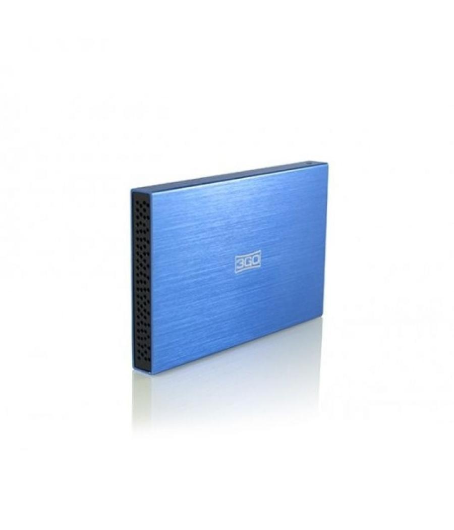 Caja externa para disco duro de 2.5' 3go hdd25bl13/ usb 2.0