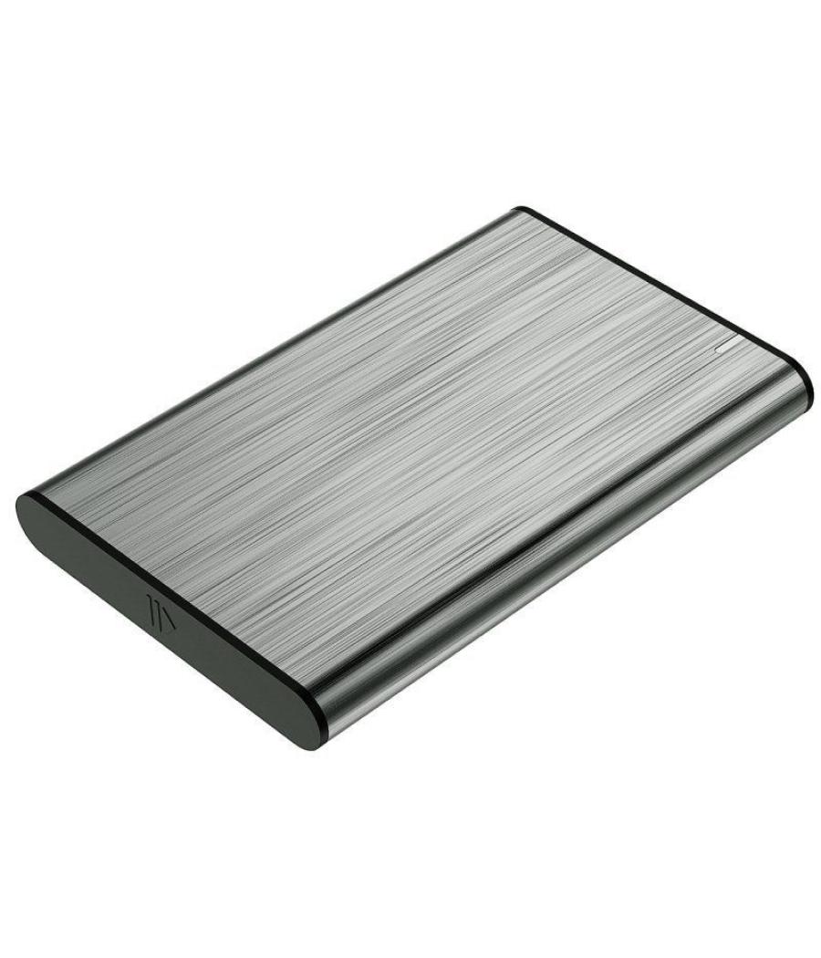 Caja externa para disco duro de 2.5' aisens ase-2525gr/ usb 3.1/ sin tornillos