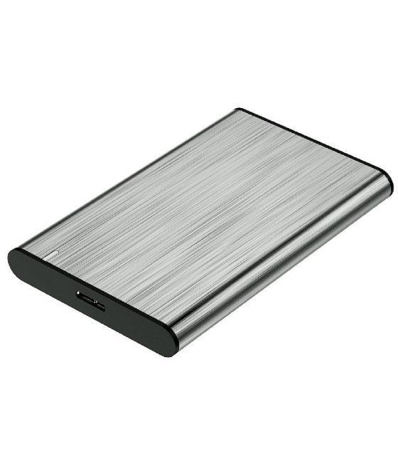 Caja externa para disco duro de 2.5' aisens ase-2525gr/ usb 3.1/ sin tornillos
