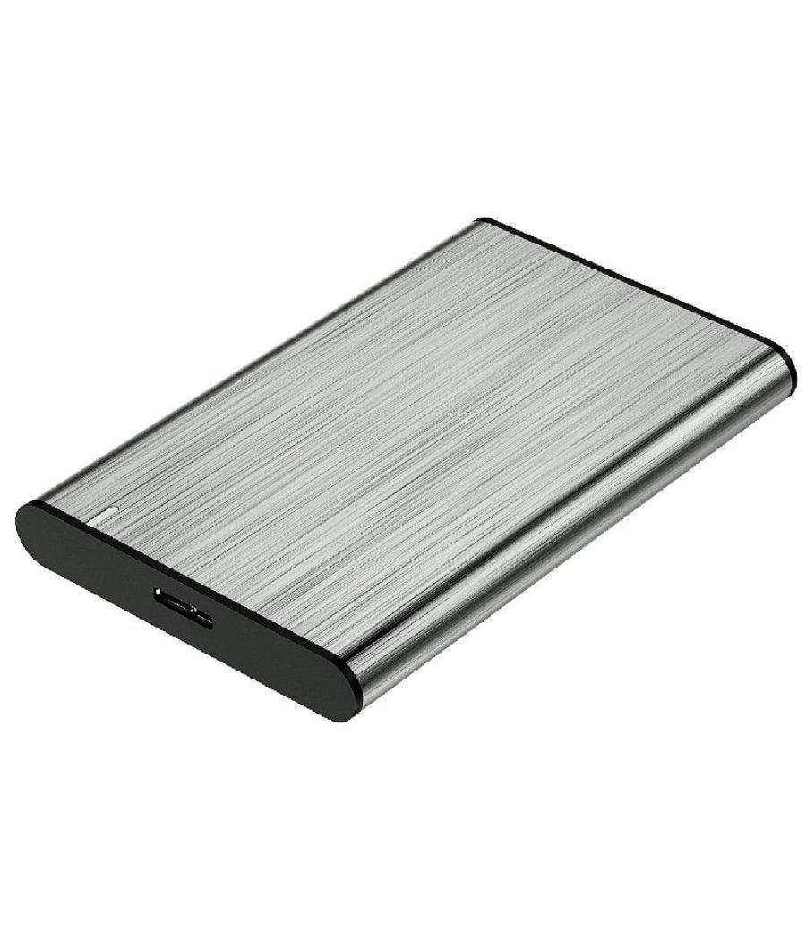 Caja externa para disco duro de 2.5' aisens ase-2525gr/ usb 3.1/ sin tornillos