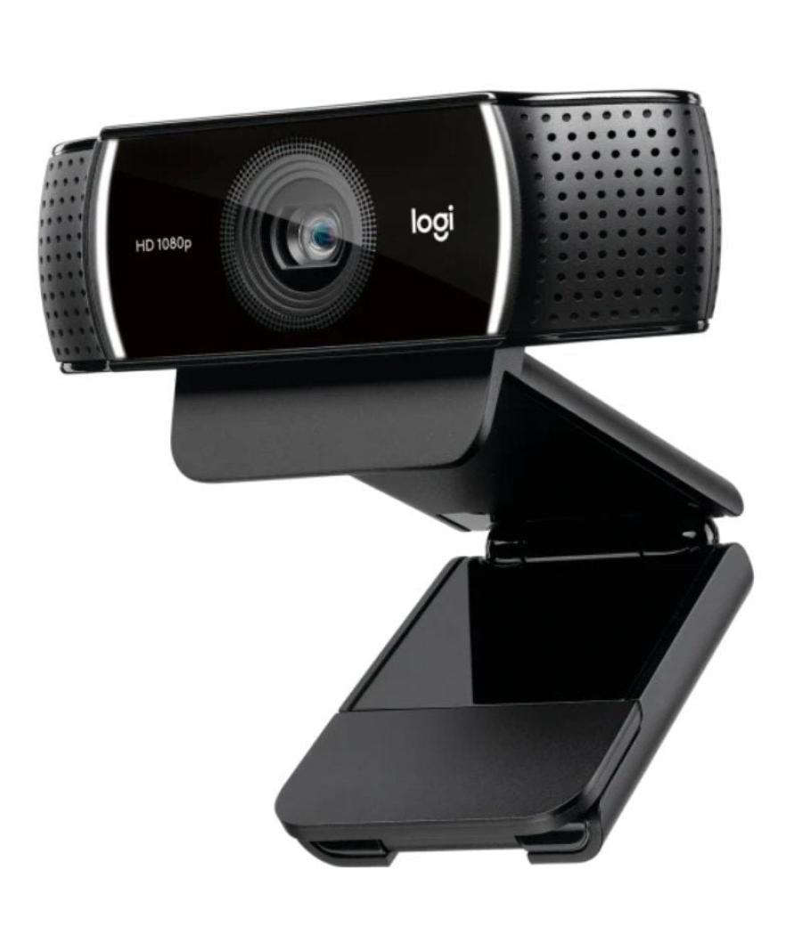 Webcam logitech c922 pro stream/ enfoque automático/ 1080p full hd