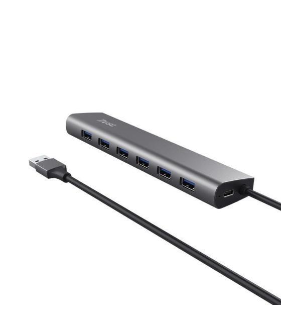 Hub usb 3.2 gen1 trust halyx/ 7xusb/ 1xusb-c