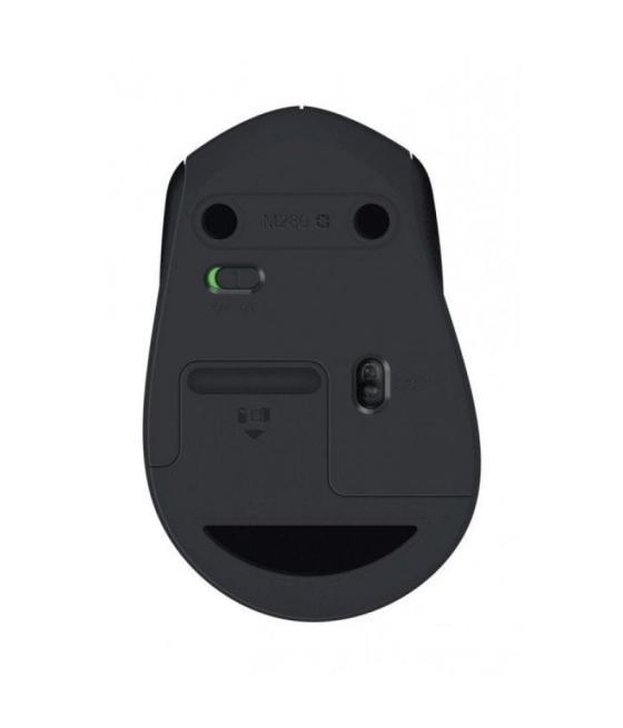 Ratón ergonómico inalámbrico logitech m280/ hasta 1000 dpi