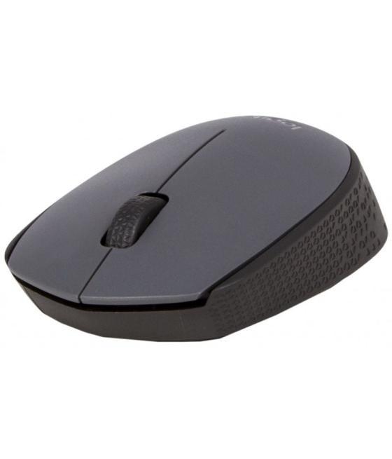 Ratón inalámbrico logitech m170/ hasta 1000 dpi/ gris