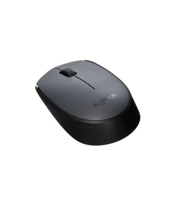 Ratón inalámbrico logitech m170/ hasta 1000 dpi/ gris