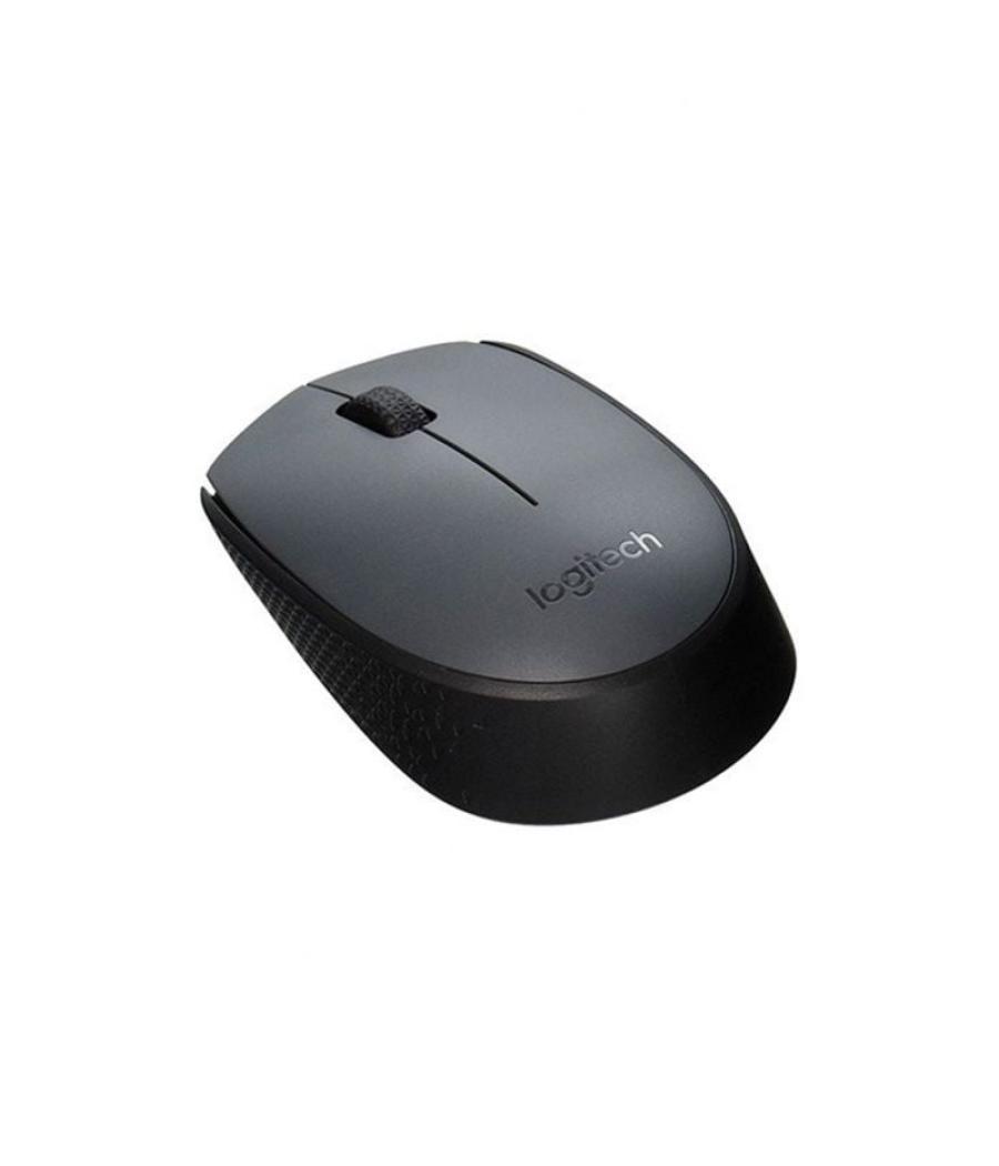 Ratón inalámbrico logitech m170/ hasta 1000 dpi/ gris