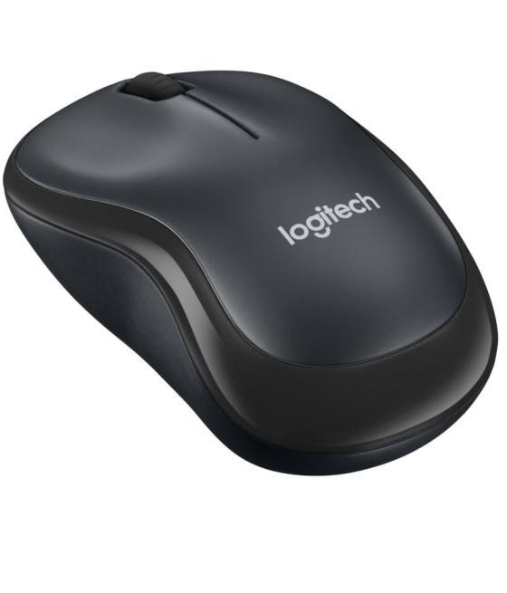 Ratón inalámbrico logitech silent m220/ hasta 1000 dpi/ gris marengo