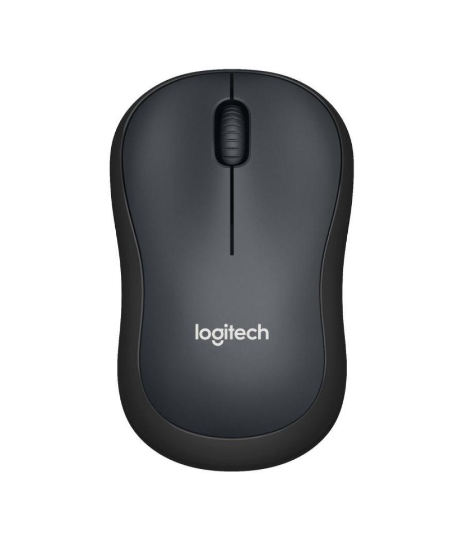 Ratón inalámbrico logitech silent m220/ hasta 1000 dpi/ gris marengo