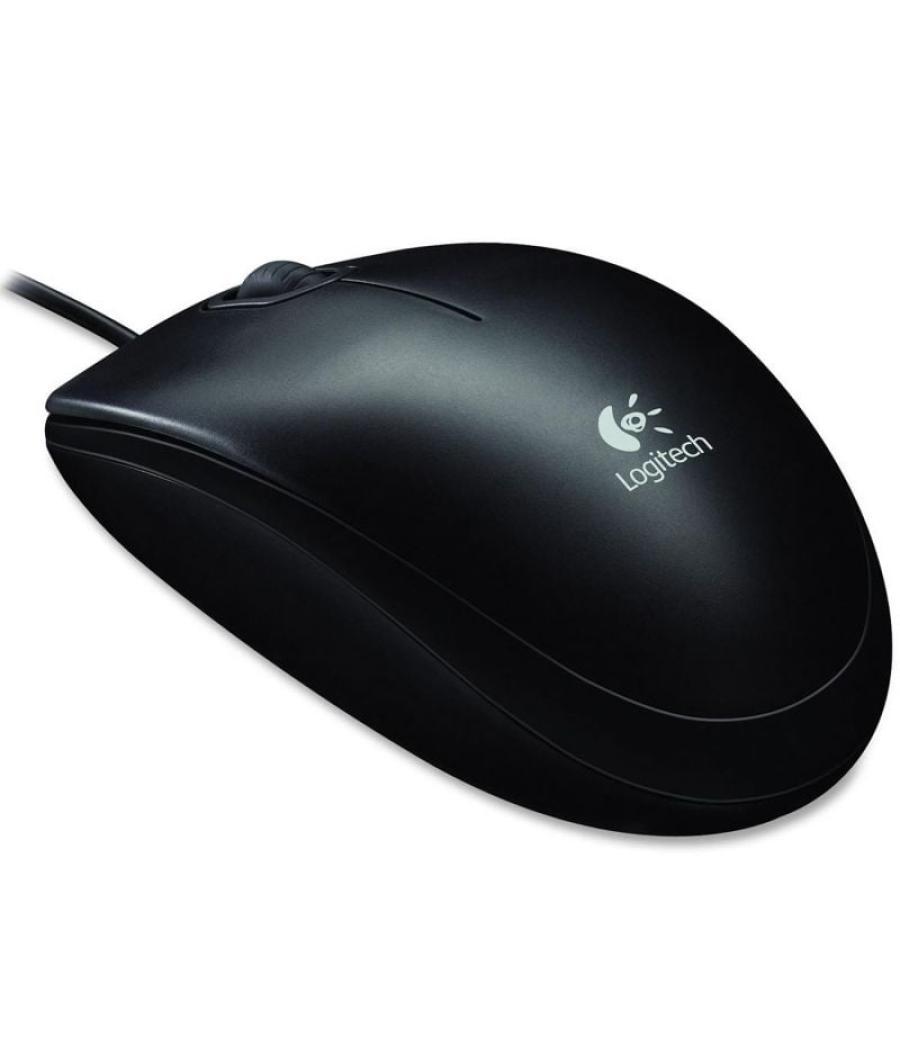 Ratón logitech b100 oem/ hasta 800 dpi