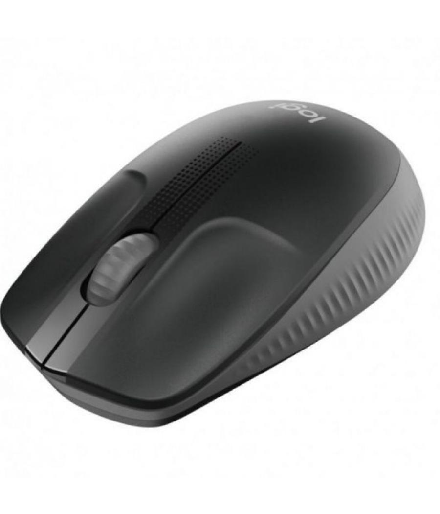 Ratón inalámbrico logitech m190/ hasta 1000 dpi/ gris marengo