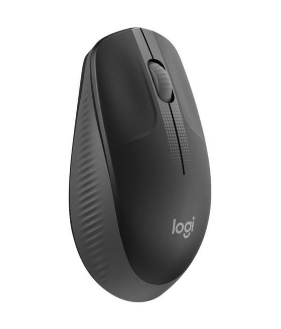 Ratón inalámbrico logitech m190/ hasta 1000 dpi/ gris marengo