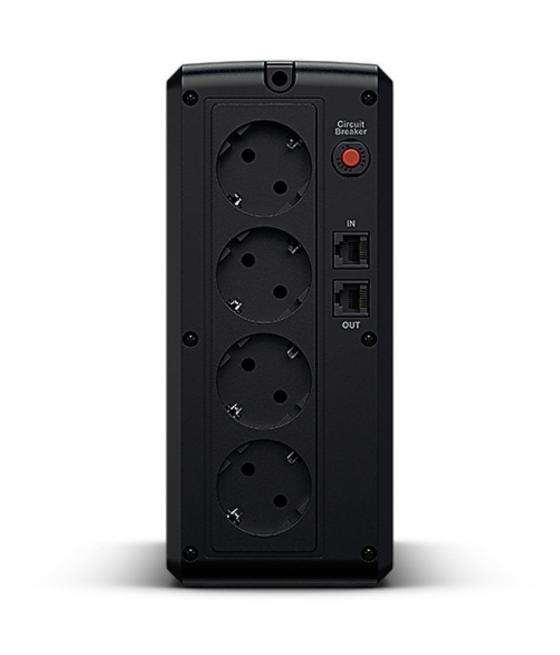 Sai línea interactiva cyberpower ut1050eg/ 1050va-630w/ 4 salidas/ formato torre