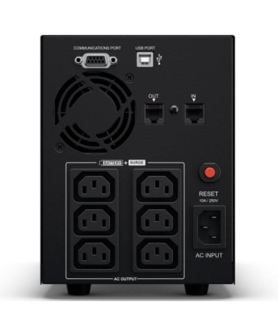 Sai línea interactiva cyberpower value2200eilcd/ 2200va-1320w/ 6 salidas/ formato torre