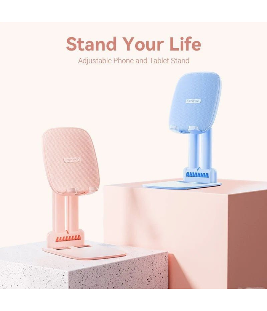 Soporte para smartphone/tablet vention ksgl0/ azul