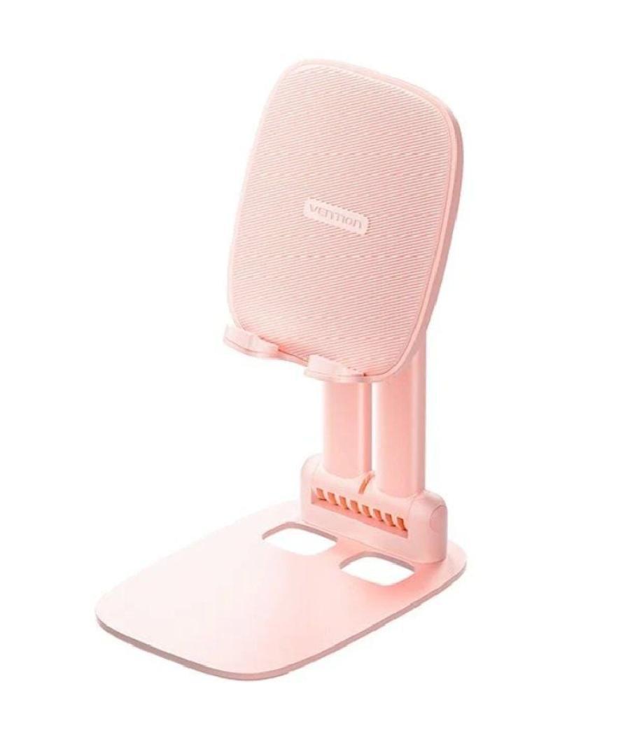 Soporte para smartphone/tablet vention ksgp0/ rosa