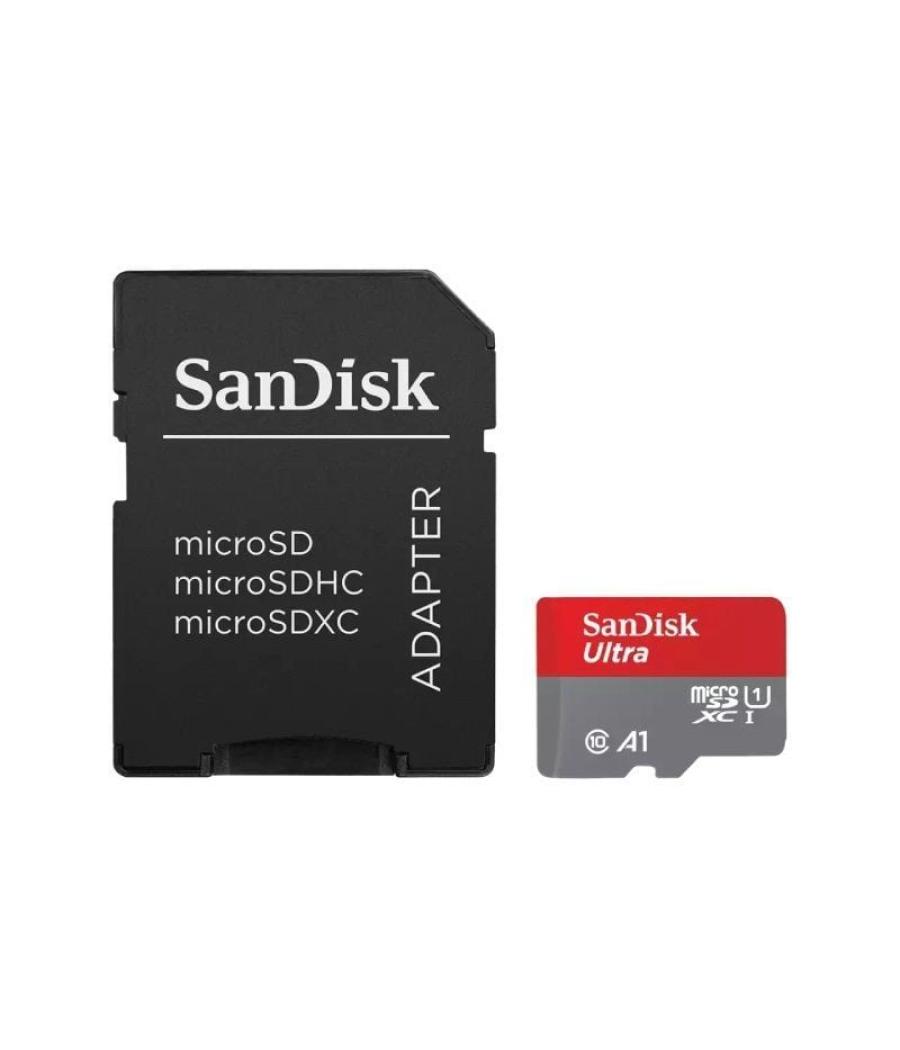 Tarjeta de memoria sandisk ultra 64gb microsd xc con adaptador/ clase 10/ 140mbs