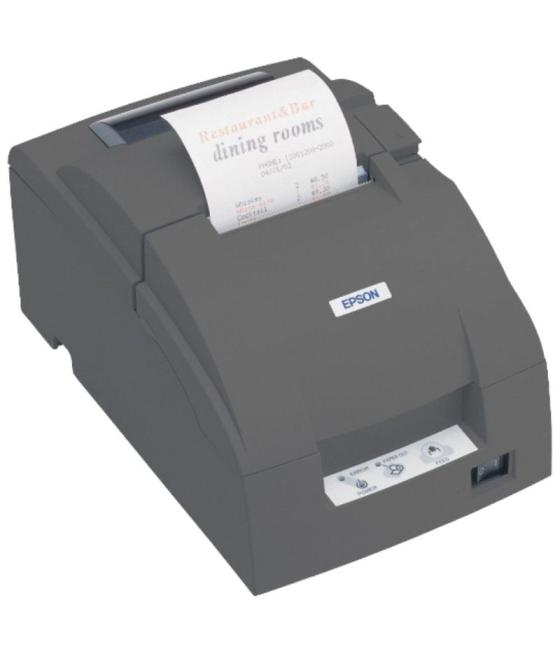 Impresora de tickets epson tm-u220b/ ancho papel 76mm/ usb/ negra