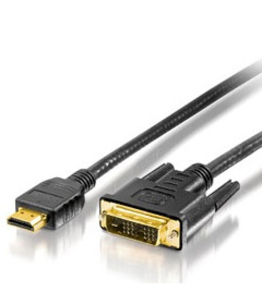 Cable hdmi equip hdmi macho a dvi macho 1.8m 119322