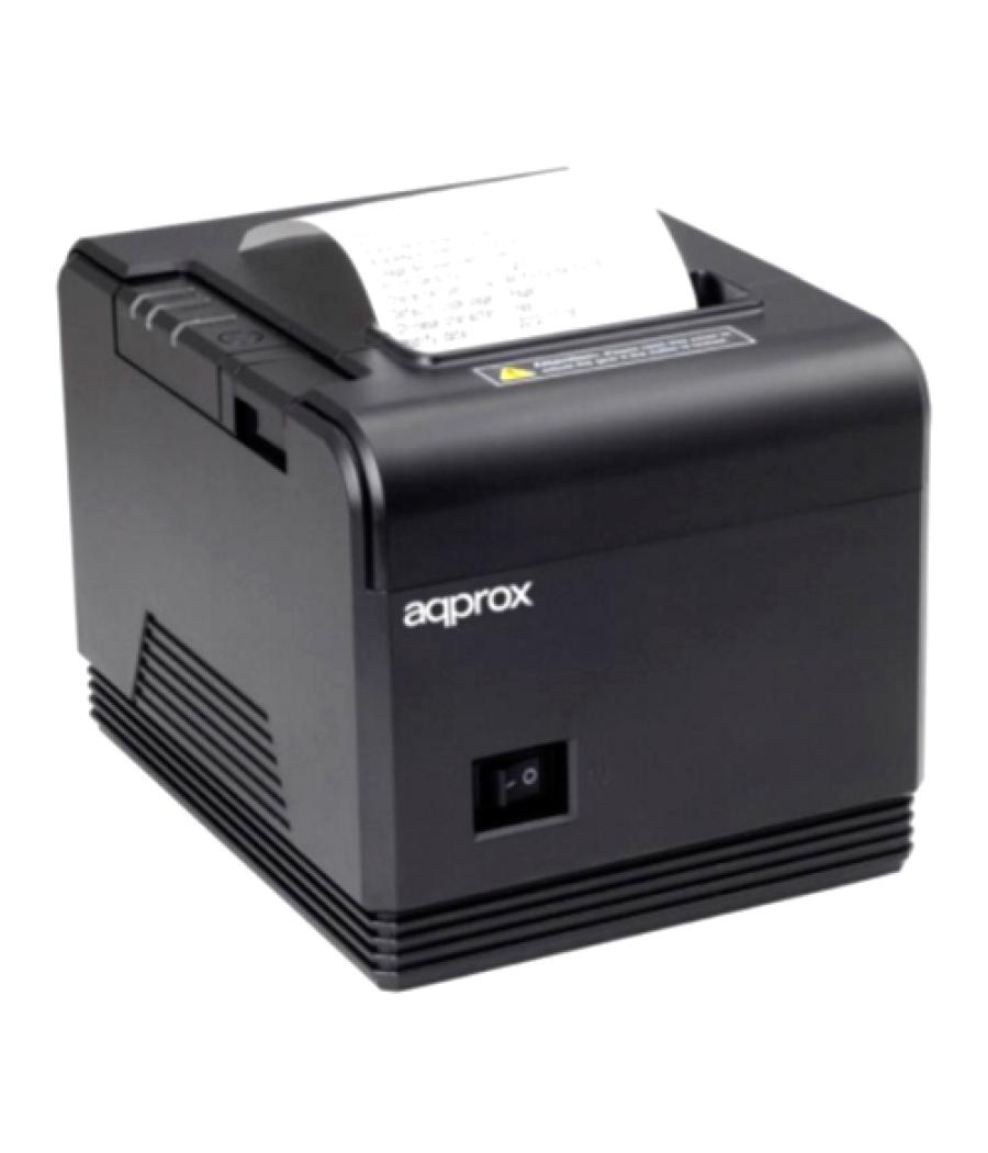 Tpv impresora approx apppos80am termica 80mm conexion usb y serie corte manual y automatico